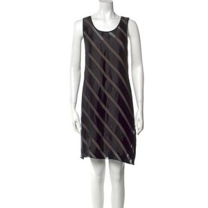 L' AGENCE Striped Mini Dress Sz M